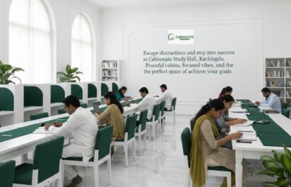 Best study hall in Kachiguda, Hyderabad